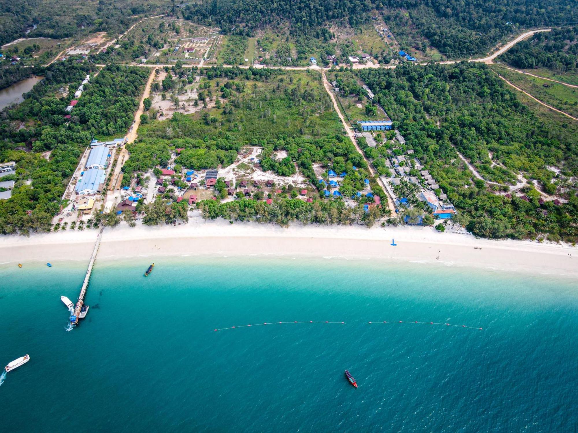 Koh Rong Beach Hostel And Bungalows Kaoh Touch エクステリア 写真