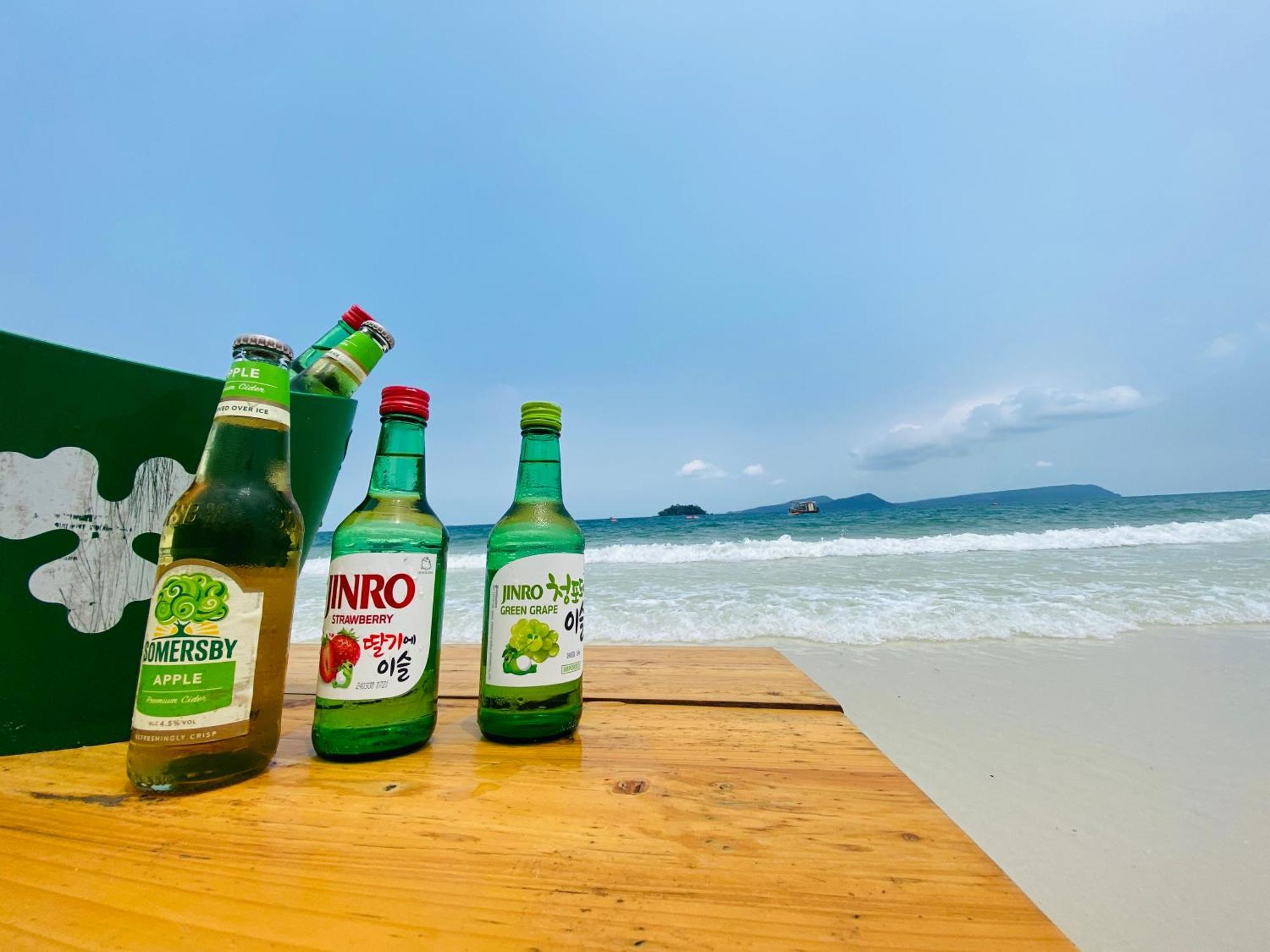 Koh Rong Beach Hostel And Bungalows Kaoh Touch エクステリア 写真