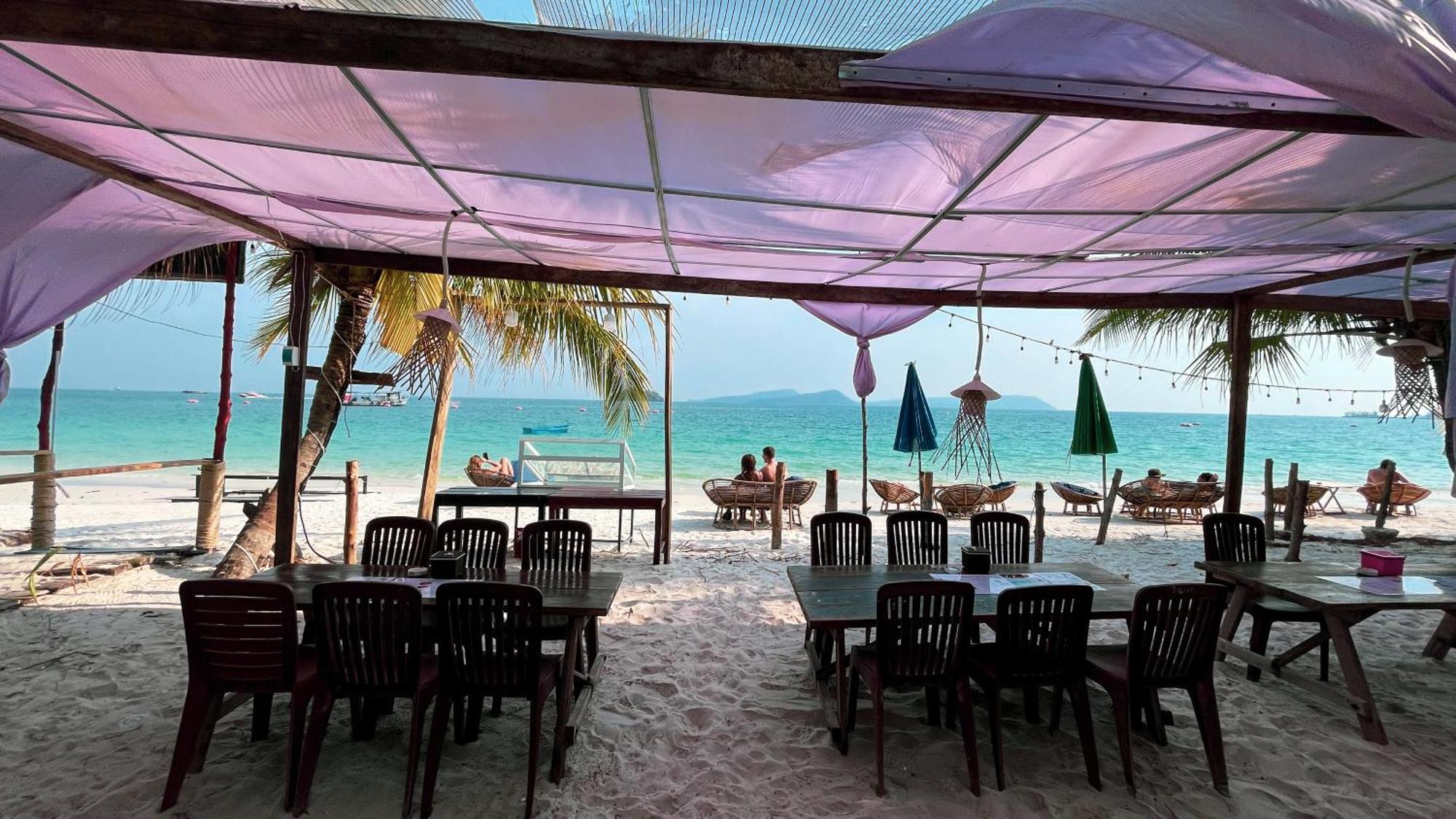 Koh Rong Beach Hostel And Bungalows Kaoh Touch エクステリア 写真