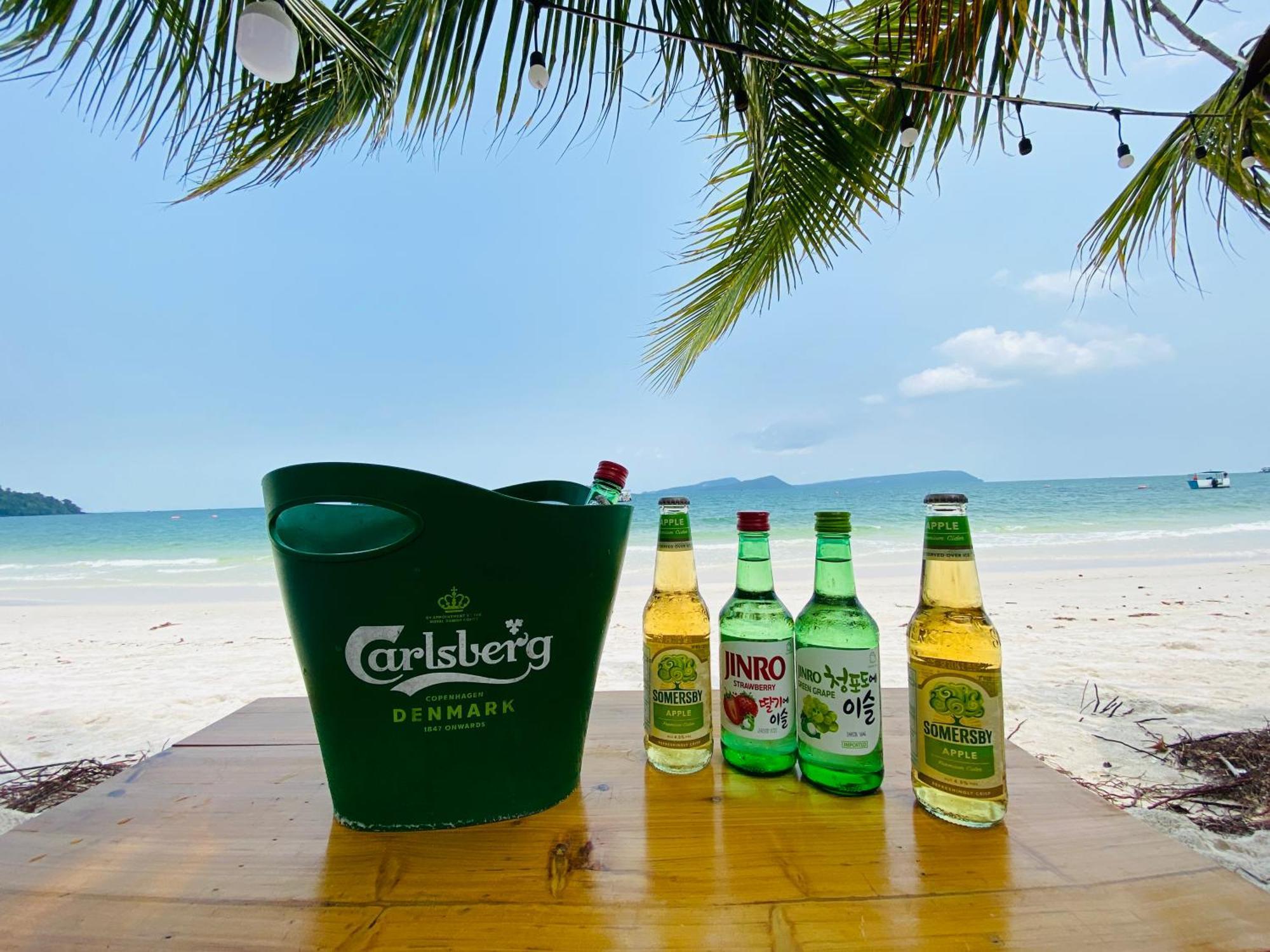 Koh Rong Beach Hostel And Bungalows Kaoh Touch エクステリア 写真